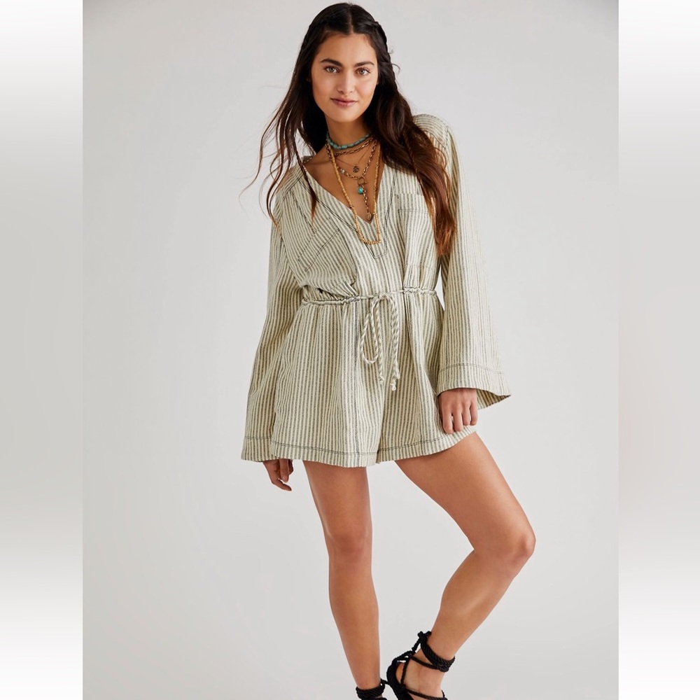 Free People Solstice Washed Shortall